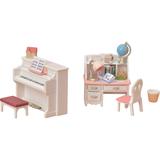 Calico Critters Piano and Desk Set