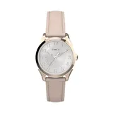 Timex Women's Briarwood Leather Watch - TW2T66500JT, Size: Small, Pink