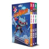 Simon & Schuster Chapter Books multi - Cat Ninja Books 1-3 Graphic Novel Boxed Set