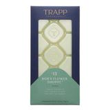 Trapp Fragrances No. 13 Bob's Flower Shoppe 2.6 Oz. Fragrance Scented Wax Melt Paraffin/Soy in White, Size 3.375 H x 0.5 W x 6.75 D in | Wayfair