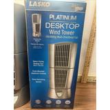 Lasko 4910 Tower Fan - Gray Platinum Wind Tower