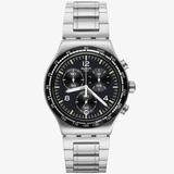 Swatch Unisex Night Flight Chronograph Bracelet Watch YVS444GC
