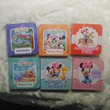 Disney Other | Disney Mickey & Minnie Board Books | Color: Blue/Red | Size: 3-12