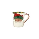VIETRI Old St. Nick Multicultural Mug - Green Hat Ceramic/Earthenware & Stoneware in Brown/Green/White | Wayfair OSN-7810MCB