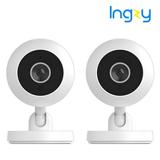 2 Pack Home Wireless Security Camera - 1080P HD WiFi IP Indoor Cam for Baby/Pet/Nanny - Motion Detection 2 Way Audio Night Vision