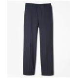 Brooks Brothers Boys Junior Plain-Front Wool Suit Pants | Navy | Size 12
