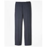 Brooks Brothers Boys Junior Plain-Front Wool Suit Pants | Grey | Size 12