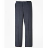 Brooks Brothers Boys Junior Plain-Front Wool Suit Pants | Grey | Size 4