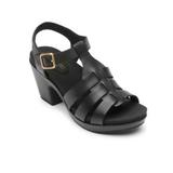 Women's Rockport Vivianne Woven Sandal, Black 10 M Medium