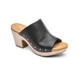 Women's Rockport Vivianne Slide, Black Stud 8.5 M Medium