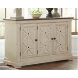 Bolanburg White and Gray Dining Server