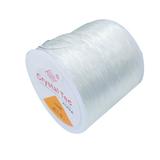 US 1-2 Roll 328Ft Clear Stretch Elastic Bead Cord Bracelet String Jewelry Making