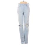 Citizens of Humanity Jeans - Low Rise: Blue Bottoms - Women's Size 25 - Distressed Wash