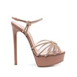Flora C+c 160mm Sandals - Pink - Casadei Heels