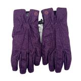Lululemon Athletica Accessories | Lululemon | Primaloft City Keeper Gloves Mittens Size Sm | Color: Black/Purple | Size: Size Sm