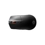 SteelSeries Rival 3 Gaming Mouse - Optical - Wireless - Bluetooth/Radio Frequency - 2.40 GHz - Black - 1 Pack - USB - 18000 dpi - Scroll Wheel - 6 But