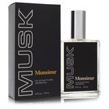 Monsieur Musk Cologne by Dana 4 oz EDT Spray for Men