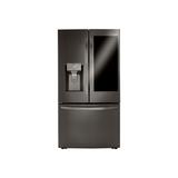 LG LRFVS3006D - Refrigerator/freezer - french door bottom freezer with water dispenser, ice dispenser - Wi-Fi - width: 35.7 in - depth: 36.6 in - heig