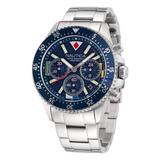 Nautica Men's Westport Recycled Stainless Steel Chronograph Watch Multi, OS