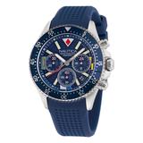 Nautica Men's Westport Recycled Silicone Chronograph Watch Multi, OS