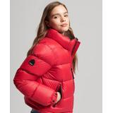 Luxe Alpine Down Padded Jacket Red / Risk Red
