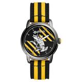 Fossil x Harry Potter™ Limited Edition Hufflepuff™ Hogwarts™ House Strap Watch, 40mm in Smoke/yellow/black at Nordstrom, Size 43 Mm