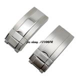 16mm x 9mm NEW High Quality Stainless steel Watch Band strap Buckle Deployment Clasp For Rolex bands