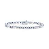Diamond Tennis Bracelet (1 ct. t.w.) in Sterling Silver ,14k Gold-Plated Sterling Silver or 14k Rose Gold-Plated Sterling Silver