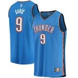 Youth Fanatics Branded Dario Saric Blue Oklahoma City Thunder Fast Break Player Jersey - Icon Edition