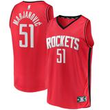 Youth Fanatics Branded Boban Marjanovic Red Houston Rockets Fast Break Player Jersey - Icon Edition