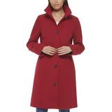Tommy Hilfiger Women's Overcoats RED - Red Button-Up Long Coat - Women