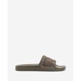 Reaction Kenneth Cole | Screen Quilted Slide Sandal in Olive Camo, Size: 8 by Kenneth Cole