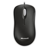 Microsoft Basic Optical Mouse - Optical Technology - Scroll Wheel - Ambidextrous Design - Customizable Buttons - Ergonomic Design - Black