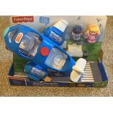 Fisher Price Little People Travel Together Airplane W/ Pilot Kurt &