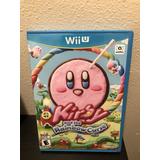 No Game Kirby And The Rainbow Curse (nintendo Wii U, 2015) Case &