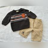 Disney Matching Sets | Disney Winnie The Pooh Sweater And Matching Pants | Color: Brown/Tan | Size: 3mb