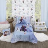 Disney Bedding | Frozen 8 Piece Toddler Bedding Set By Disney | Color: Blue/White | Size: Standard Crib