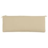 Replacement Bench Cushion - 45x17.5 Canvas Sand Sunbrella - Ballard Designs