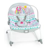 Bright Starts Bouncers - Aqua & Pink Bright Starts Rosy Rainbow Infant to Toddler Rocker