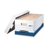 Bankers Box Stor/file Medium-duty Storage Boxes, Fastfold, Lift-off