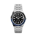 Q GMT Stainless Steel Bracelet Watch