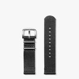Shinola Watch Strap |Split Nylon Black | 22mm