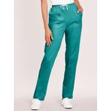 Women's Plus Pull-On Knit Drawstring Sport Pants, Lagoon Green 3XL