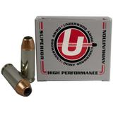 Underwood Ammo 10mm Auto 150 Grain Jacketed Hollow Point Nickel Plated Brass Cased Pistol Ammo 20 Rounds 235