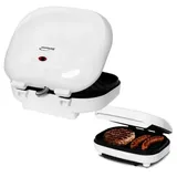 Brentwood Electric Contact Grill 2 Slice Capacity, White