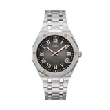 Guess® Men's Silver Case Stainless Steel Watch