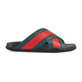 Rubber Slide Sandal With Web