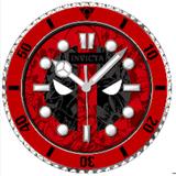 Invicta Marvel Deadpool 19" Red Wall Clock (39774)