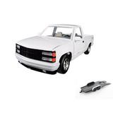 Diecast Car w/Trailer - 1992 Chevy 454 SS Pickup Truck White - Showcasts 73203WT/16D - 1/24 scale Diecast Model Toy Car