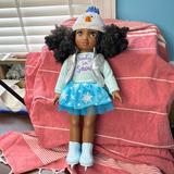 Disney Toys | Disney Princess Ily4ever Inspired By Elsa 18 Doll African American Gently Used | Color: Blue/White | Size: Osg